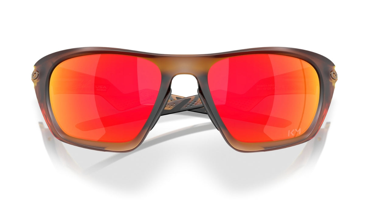 Oakley Lateralis Kylian Mbappé Matte Dark Amber/ Prizm Ruby
