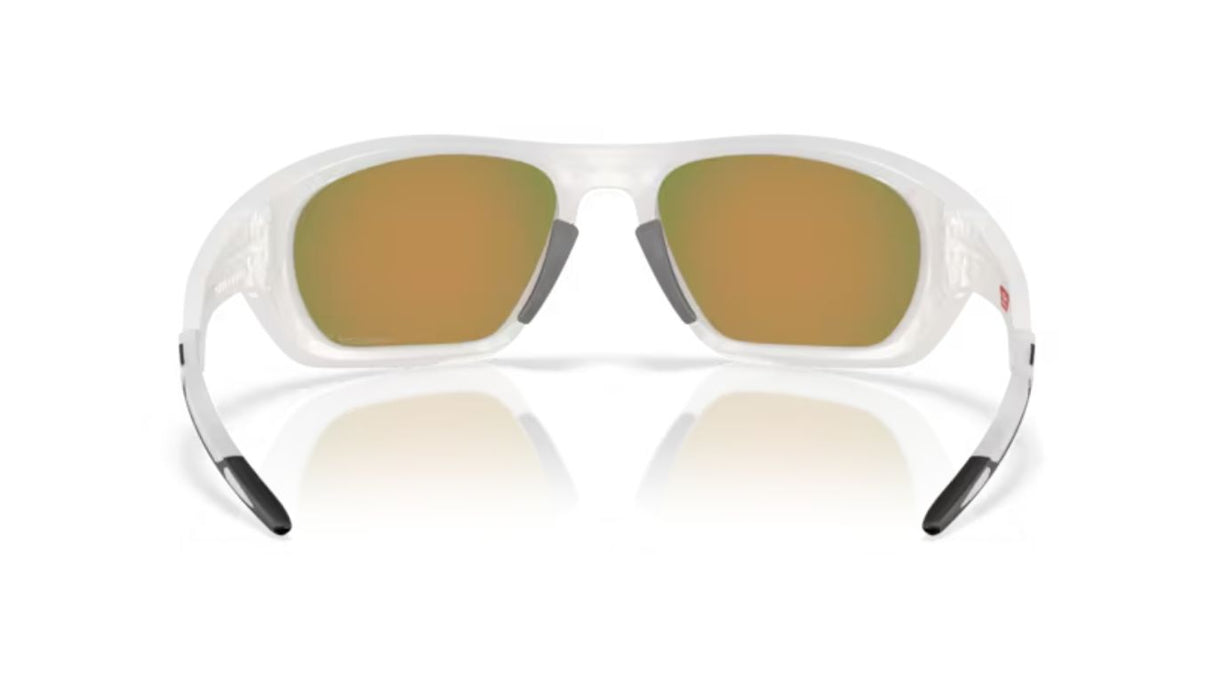 Oakley Lateralis Matte Vapor/ Prizm Ruby Polarized achterkant