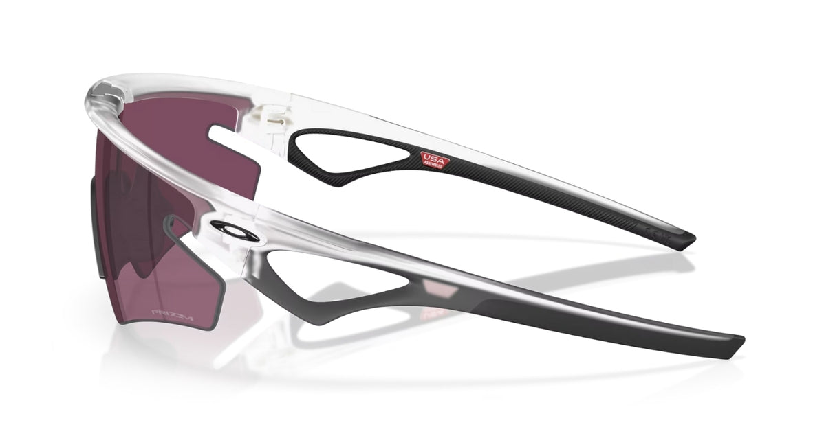 Oakley Sphaera Slash Matte Clear/ Prizm Road Black