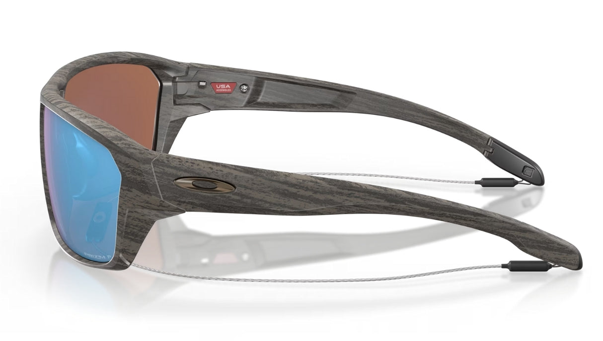 Oakley Split Shot Woodgrain Prizm Deep H2O Polarized