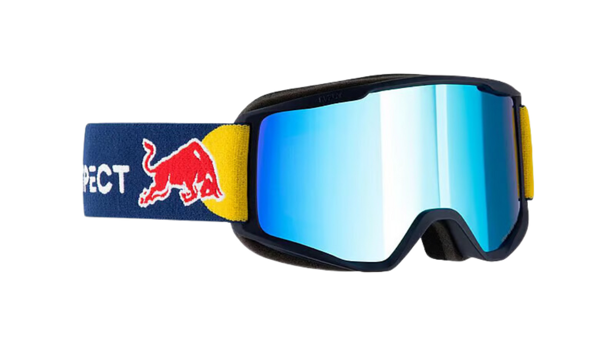 Red Bull SPECT Goggles NEON Blue / Smoke Blue Mirror