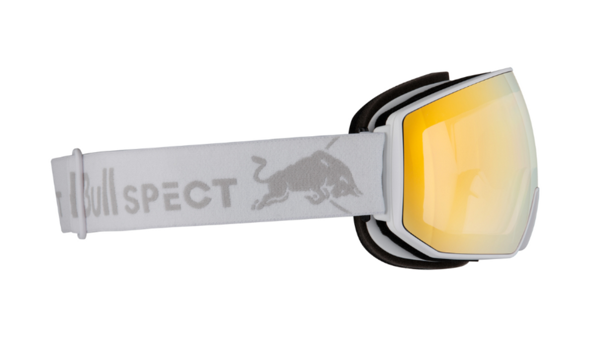 Red Bull SPECT Goggles FINK White/ Brown Gold Mirror