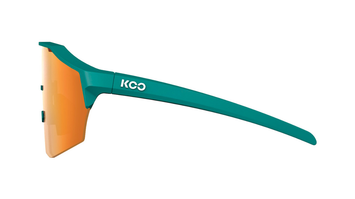 KOO Alibi Large Persian Green Matt/ Orange Mirror