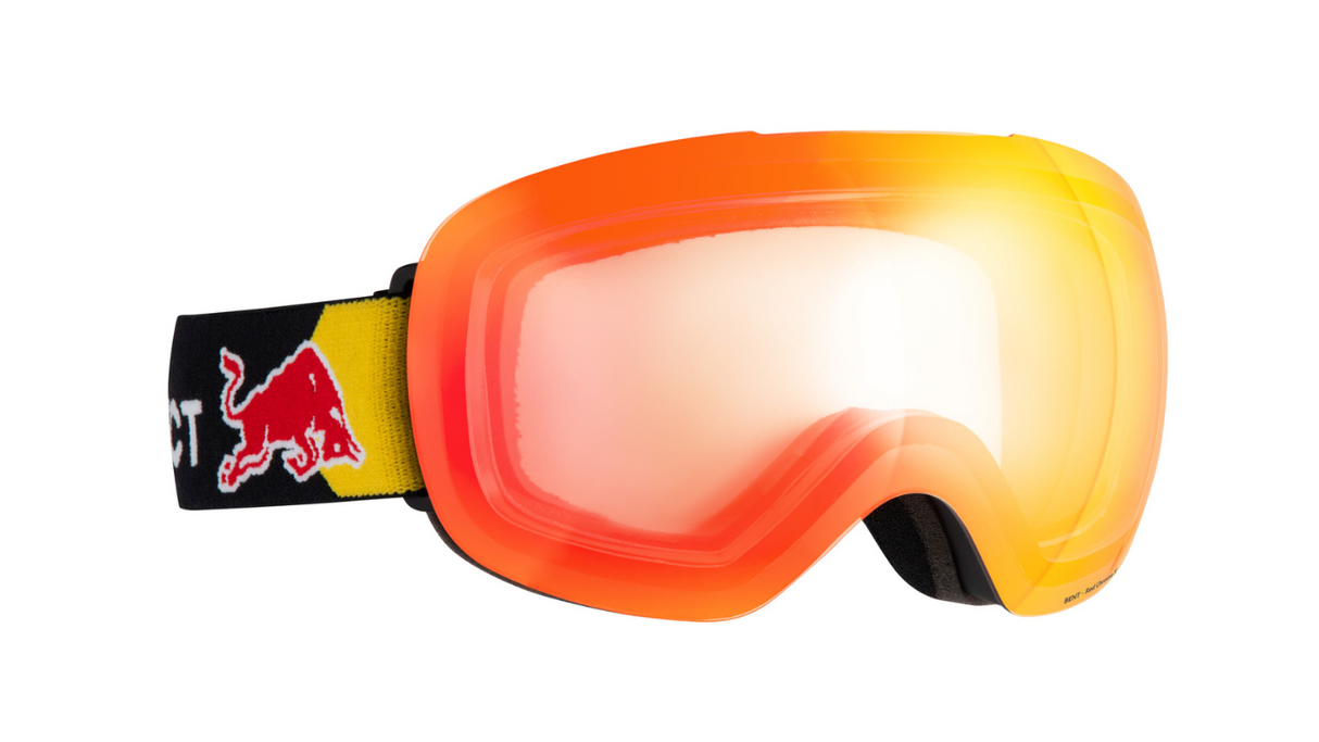 Red Bull SPECT Goggles BENT Black/ Brown Red Chrome X