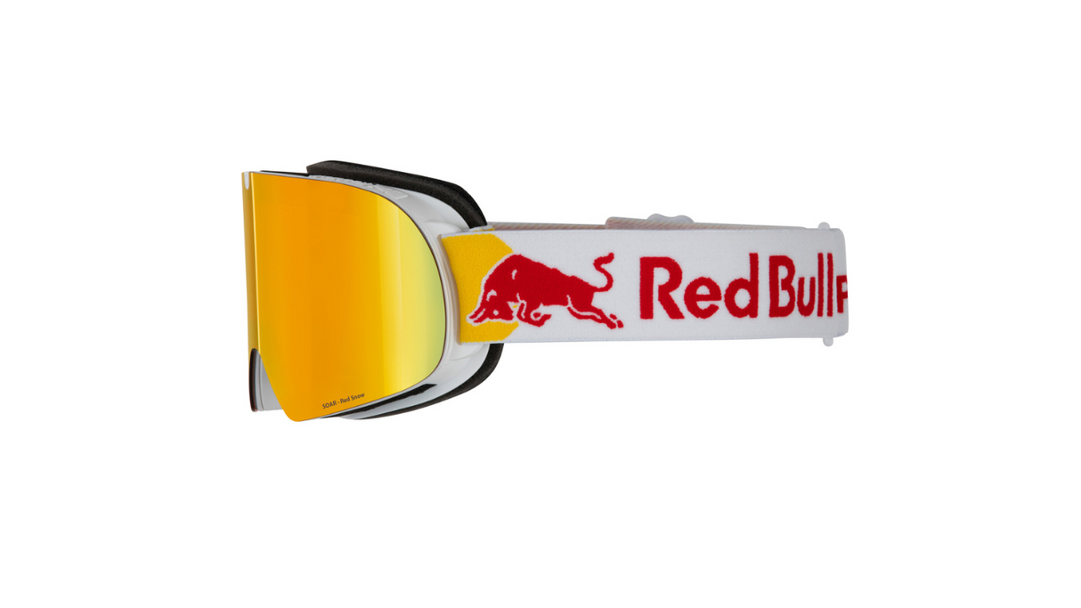 Red Bull SPECT Goggles SOAR White/ Orange Red Mirror