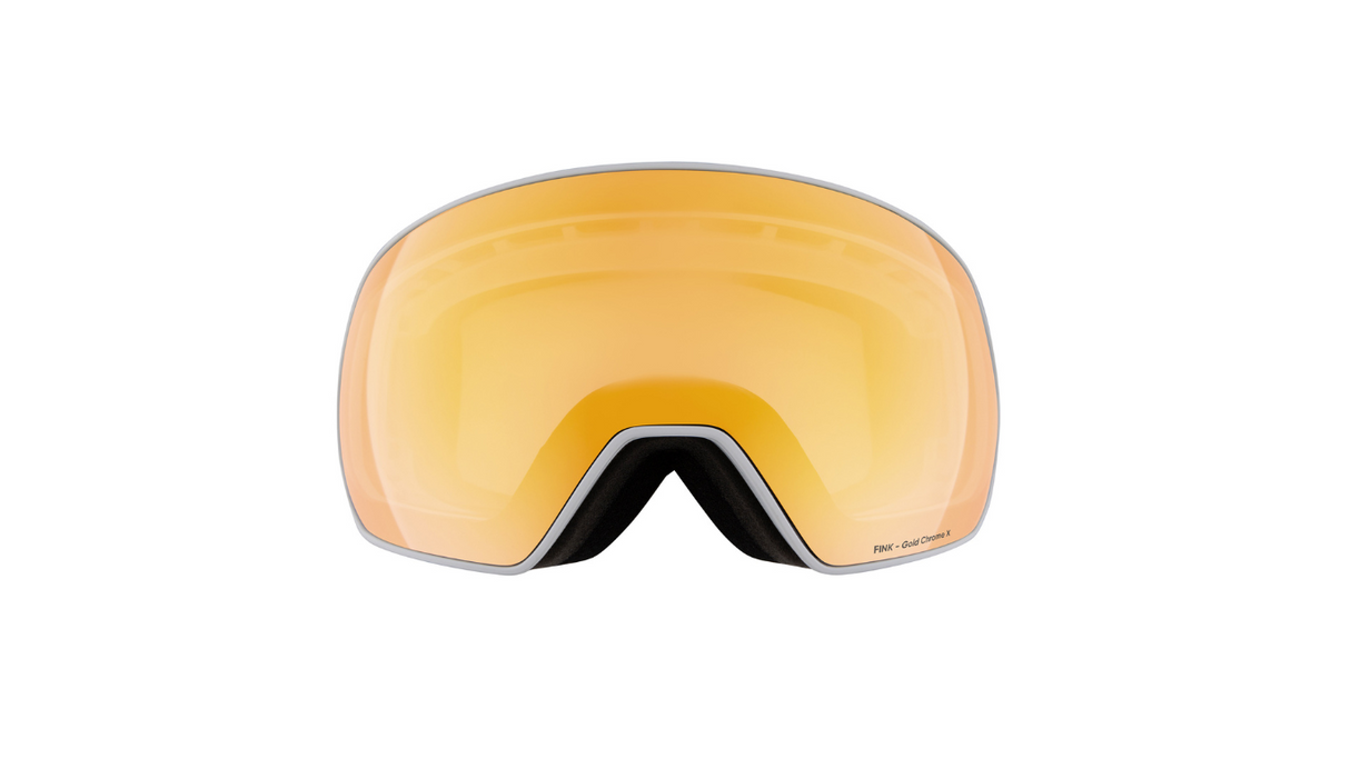 Red Bull SPECT Goggles FINK White/ Brown Gold Mirror