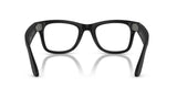 Ray-Ban-Meta-Wayfarer-Matte-Black-Clear-achterzijde