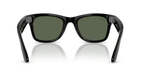 Ray-Ban-Meta-Wayfarer-Shiny-Black-G15-Green-Achterzijde