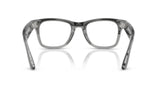 Ray-Ban-Meta-Wayfarer-Shiny-Transparent-Grey-Transitions-Sapphire-Achterzijde
