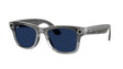Ray-Ban-Meta-Wayfarer-Shiny-Transparent-Grey-Transitions-Sapphire