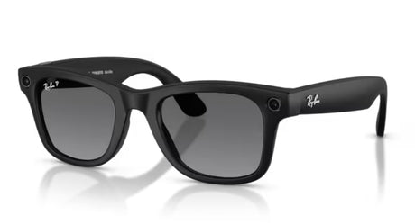 Ray-Ray-Ban-Meta-Wayfarer-Matte-Black-Graphite-Gradient-Polarized-schuin