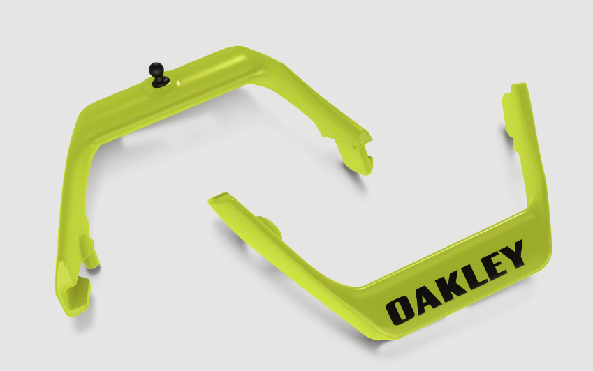 Oakley Airbrake MX Outriggers Geel