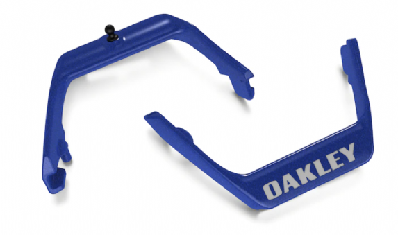 Oakley Airbrake MX Outriggers Blauw