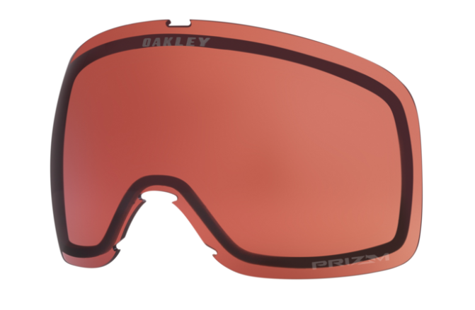 Oakley Flight Tracker S (extra small) Snow Lens/Prizm Garnet