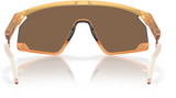 Oakley BXTR Metal Matte Transparent Light Curry/ Prizm Bronze achterkant