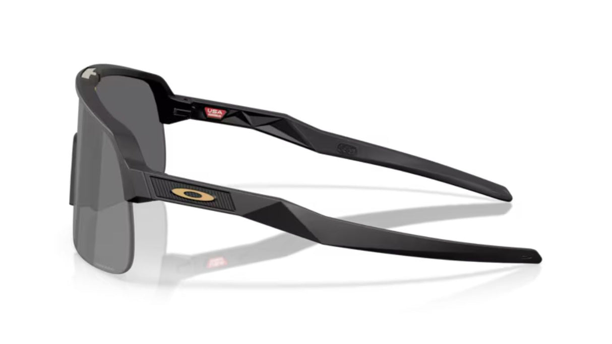 Oakley Sutro Lite S Matte Black/ Prizm Black Gold Icon zijkant