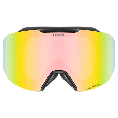 Uvex-Evidnt-Attract-Vario-Small-Black-Rainbow-Clear-voorkant