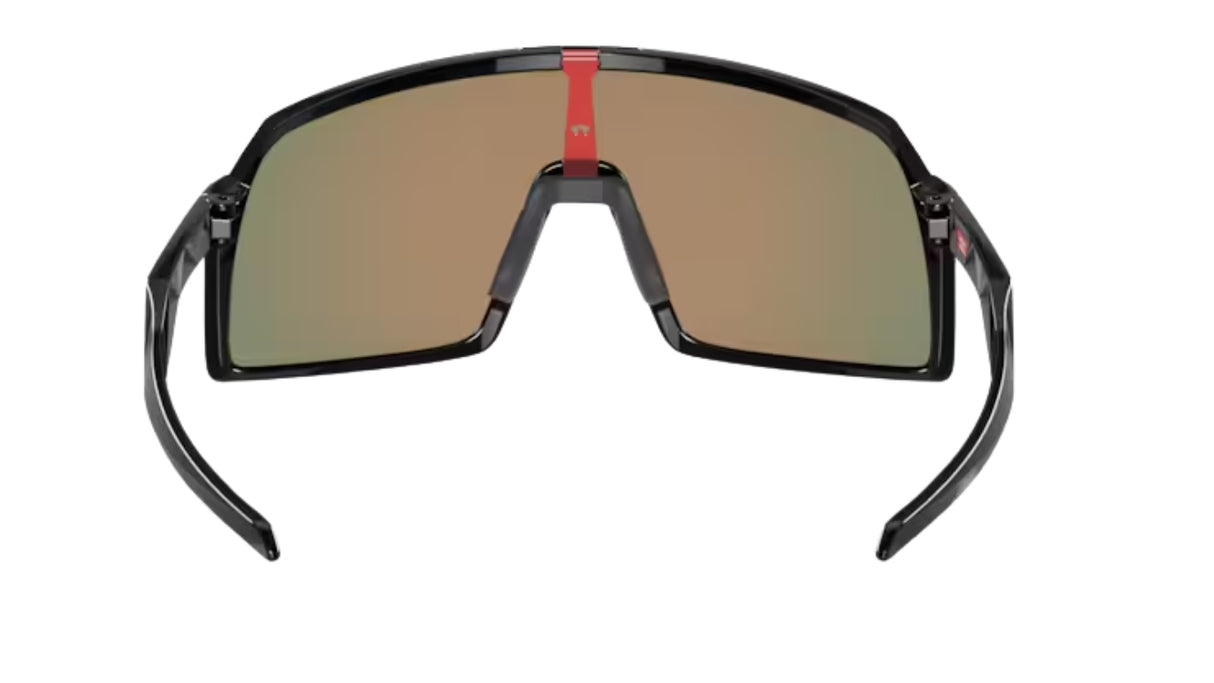 Oakley Sutro S (Extra Small) Poliertes Schwarz/Prizm Ruby
