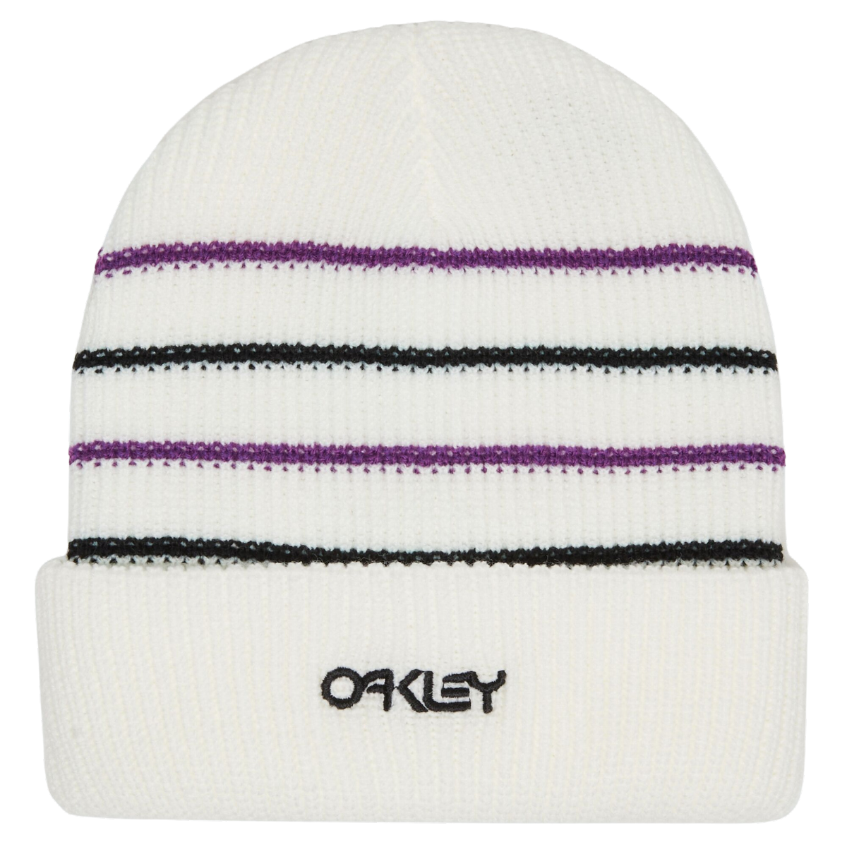 Oakley B1B Stripe Beanie/ White