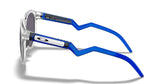 Oakley Custom HSTN L Polished Clear Crystal Blue/ Prizm Grey 04