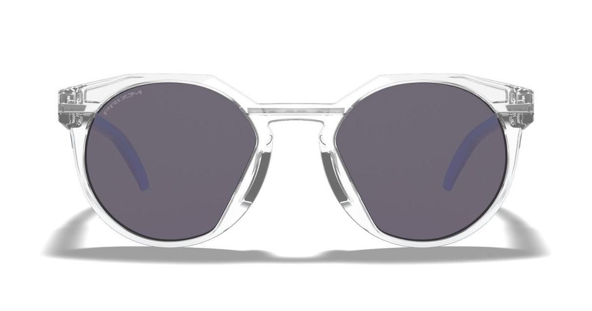 Oakley Custom HSTN L Polished Clear Crystal Blue/ Prizm Grey 02