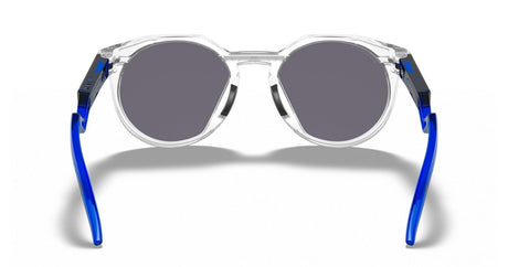 Oakley Custom HSTN L Polished Clear Crystal Blue/ Prizm Grey 03