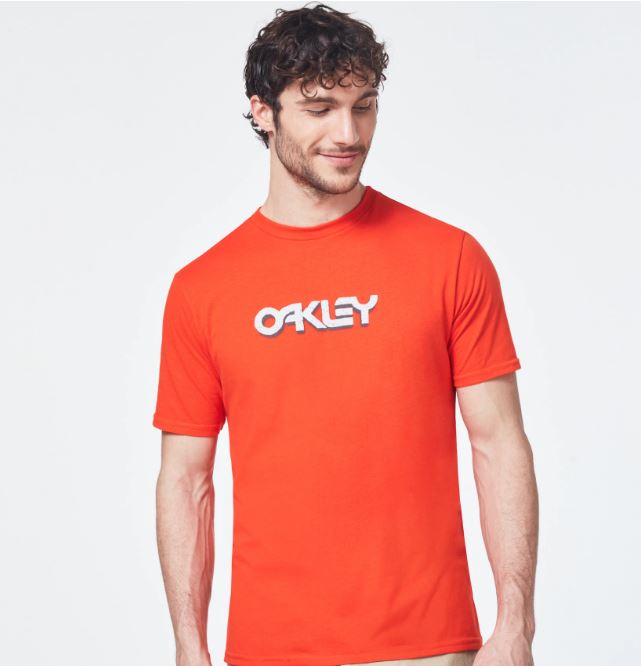 Oakley Stone B1B Logo Tee/ Energetic Orange