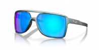 Oakley Castel Matte Silver/Blue Colorshift/ Prizm Sapphire